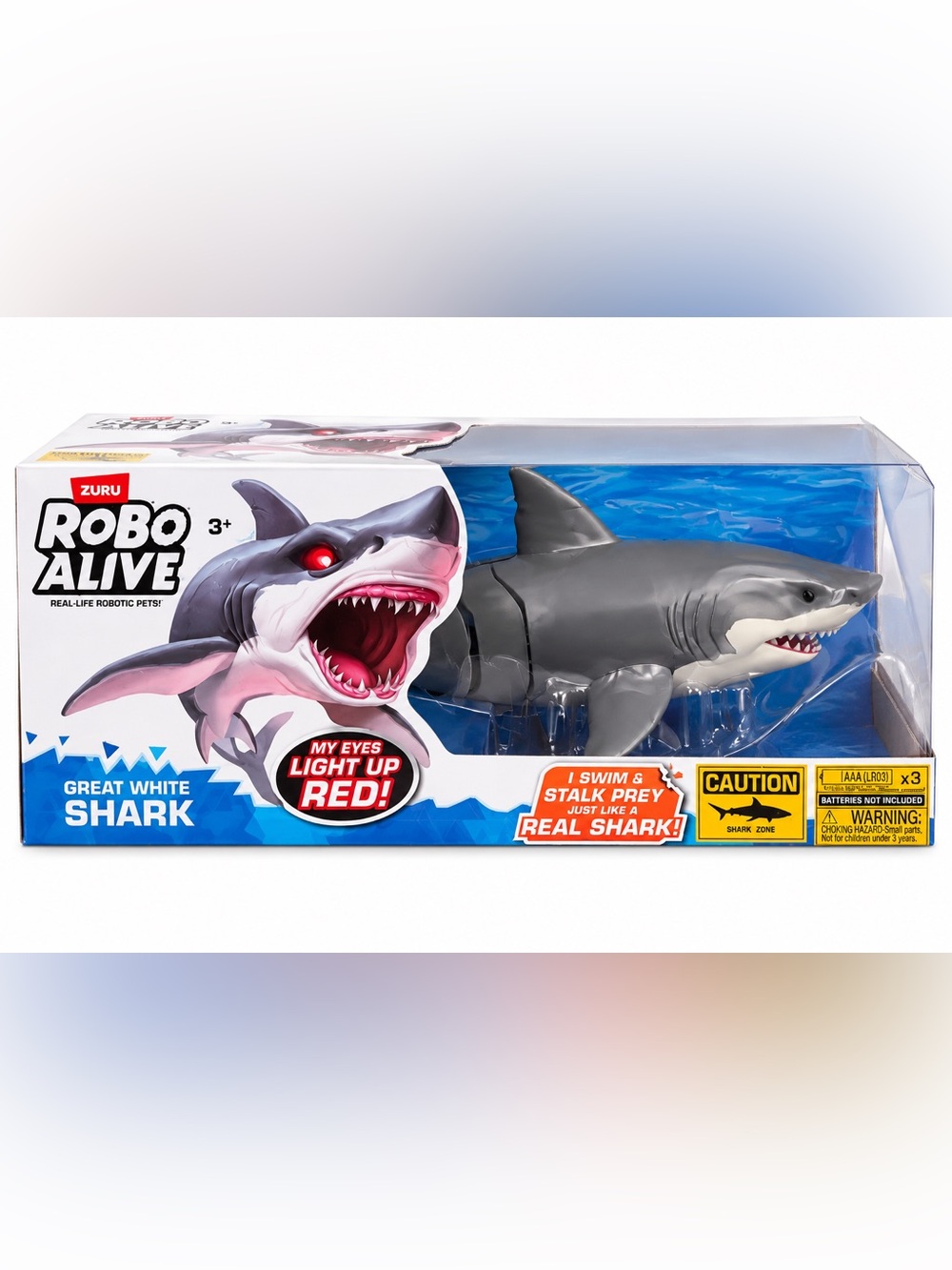 Robo Alive Great White Shark Toy